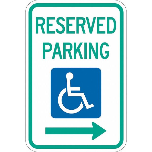 Reserved Parking Parking Sign, 18
