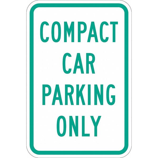 Compact Car Parking Sign, 18