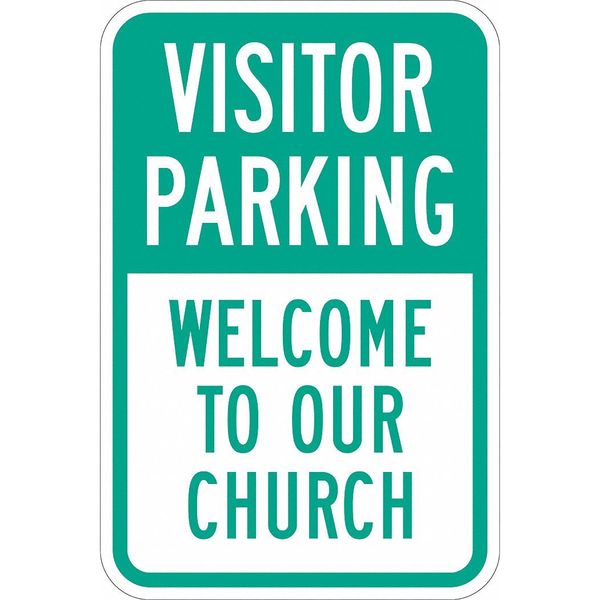 Church Parking Sign, 18