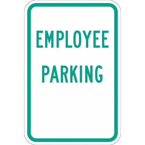 Employee Parking Sign, 18