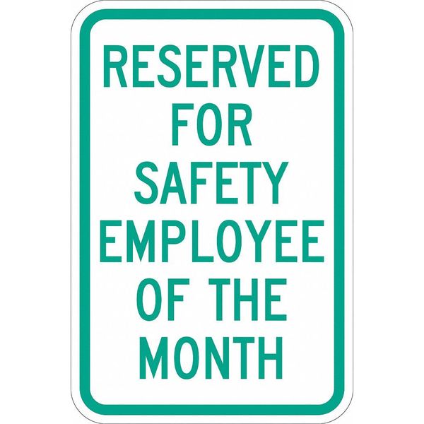 Employee Parking Sign, 18