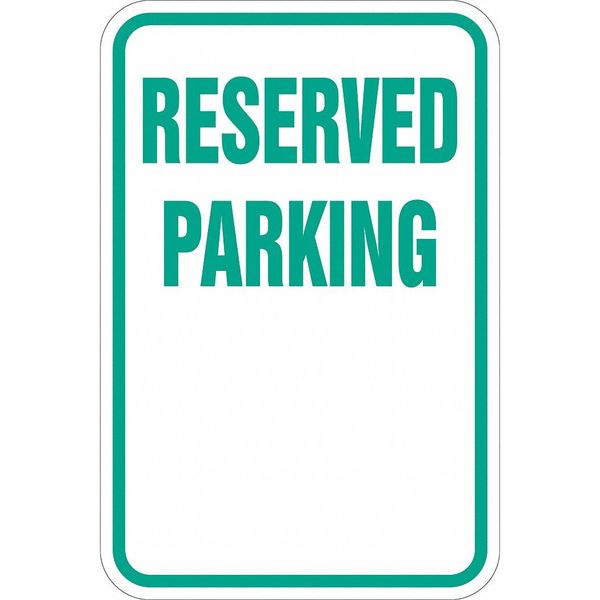 Reserved Parking Sign, 18