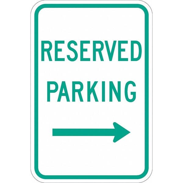 Reserved Parking Sign, 18