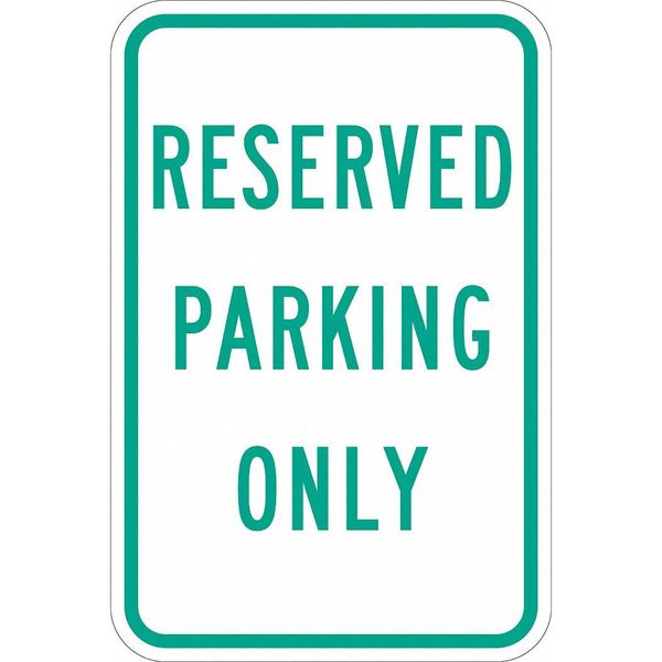 Reserved Parking Sign, 18