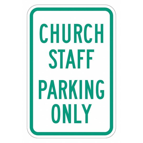 Church Parking Sign, 18