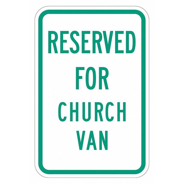Church Parking Sign, 18