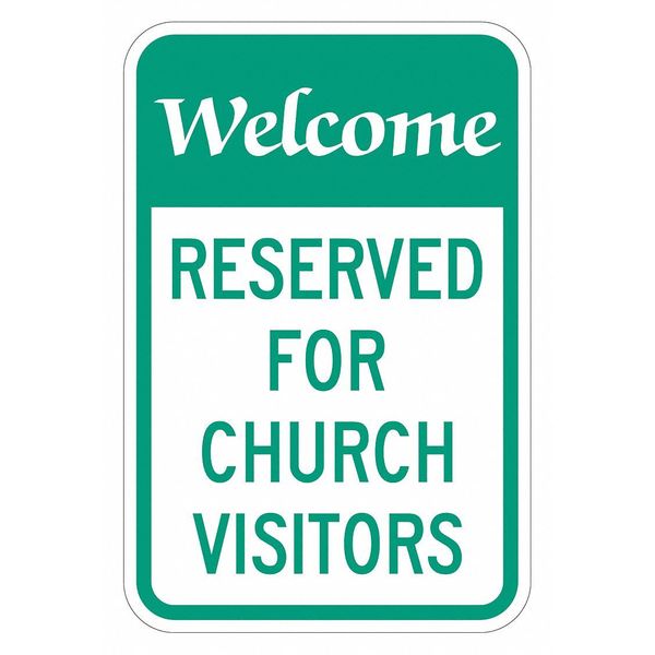 Church Parking Sign, 18