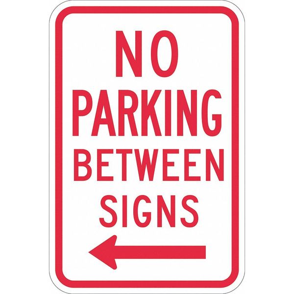 No Parking Between Sign, 18