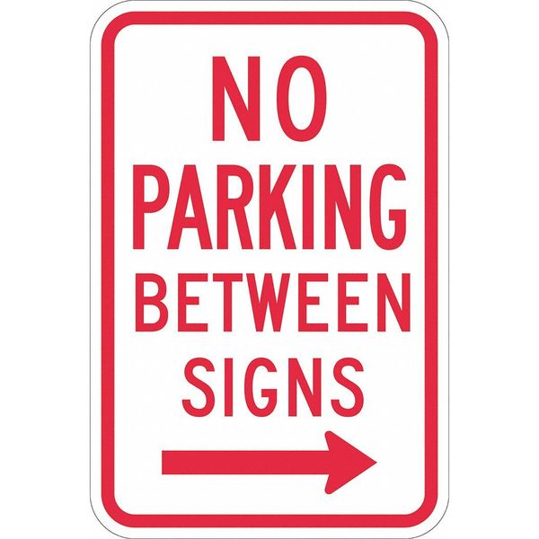 No Parking Between Sign, 18