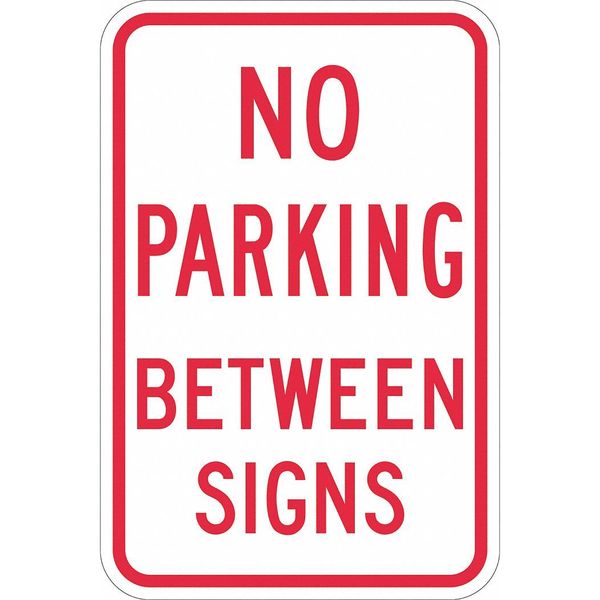 No Parking Between Signs Sign, 18