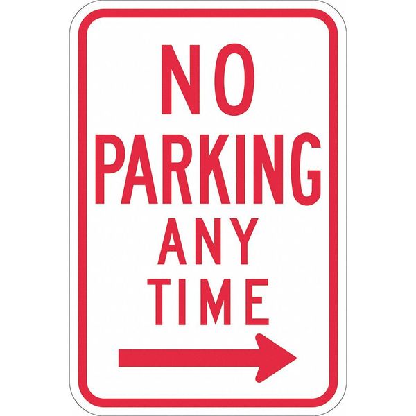 No Parking Any Time Sign, 18