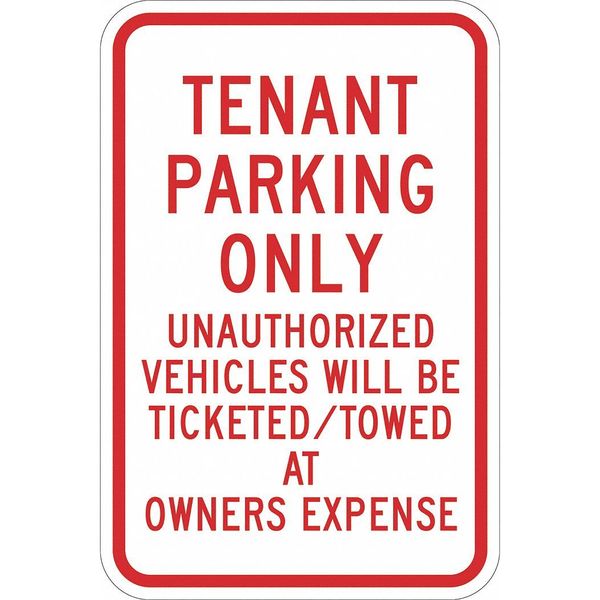 Tennant Parking Sign, 18