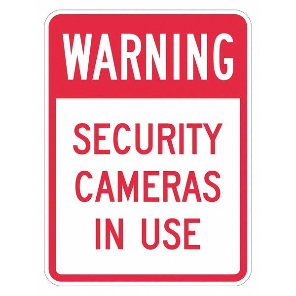 Facility Sign, 18 in H, 12 in W, Aluminum, Vertical Rectangle, English, T1-1439-EG_12x18