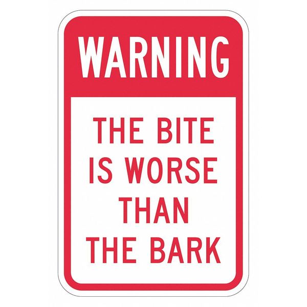 Facility Sign, 18 in H, 12 in W, Aluminum, Vertical Rectangle, English, T1-1442-EG_12x18