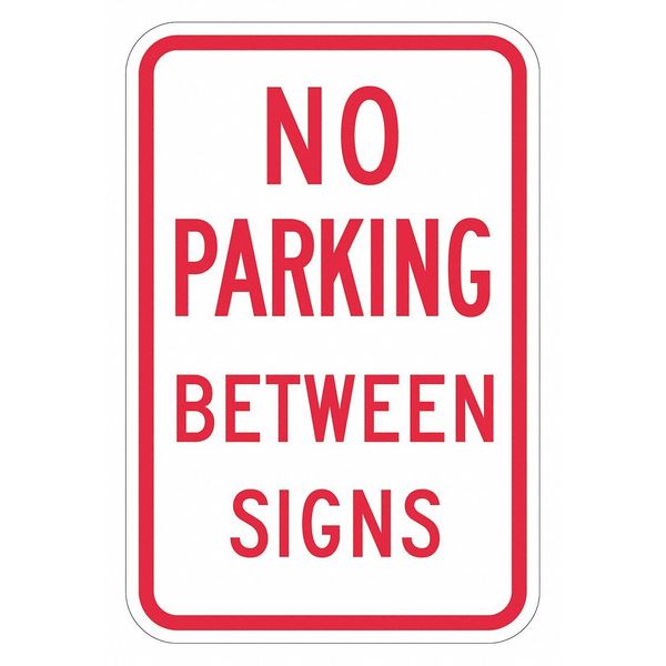 No Parking Between Sign, 18