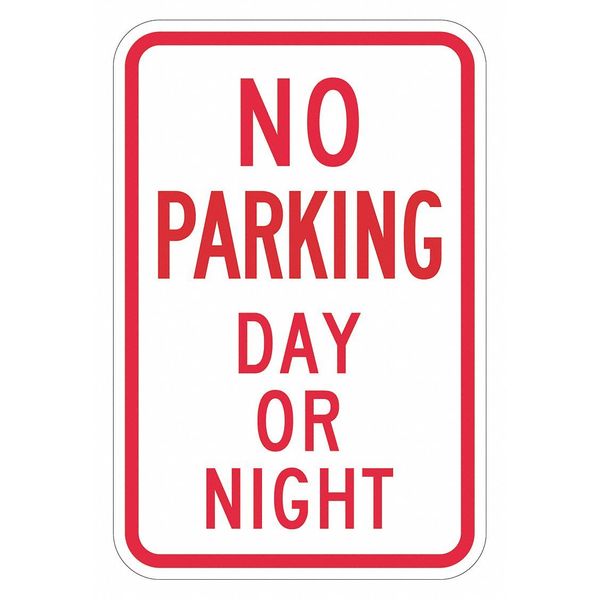 No Parking Day Or Night Sign, 18