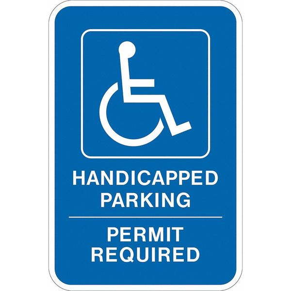 ADA Handicapped Parking Sign, 18