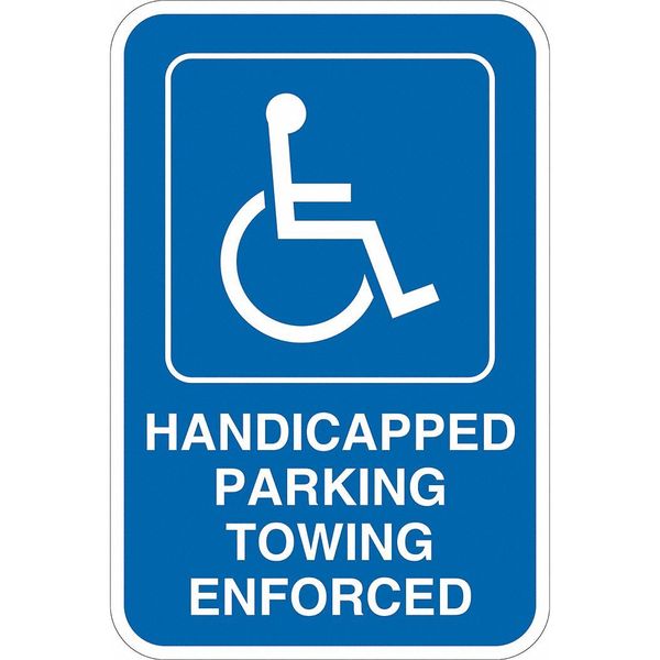 ADA Handicapped Parking Sign, 18