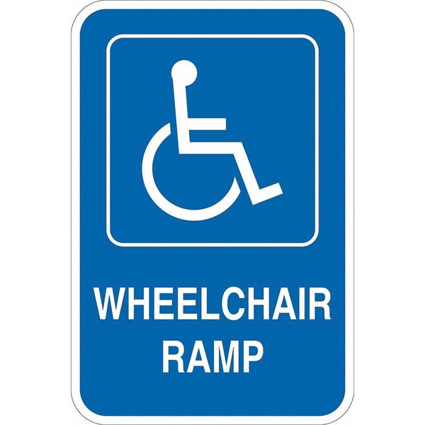 ADA Handicapped Parking Sign, 18