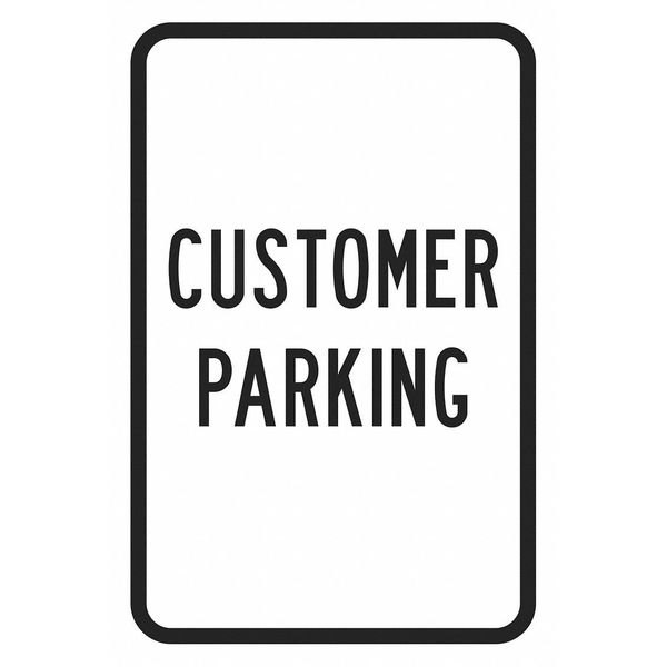 Customer Parking Sign, 18