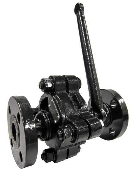 Gate Valve, 1 In., Flange, Carbon Steel