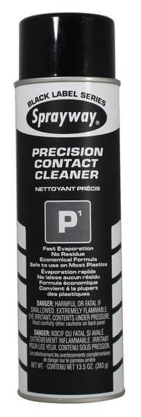 SPRAYWAY 20 oz. Aerosol Can, Contact Cleaner