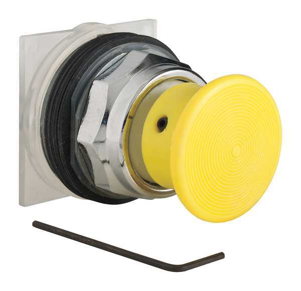 Push Button operator, 30 mm, Yellow