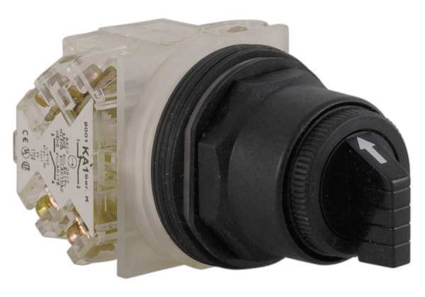 Non-Illum Selectr Swtch, 30mm, 3 Pos, Lever
