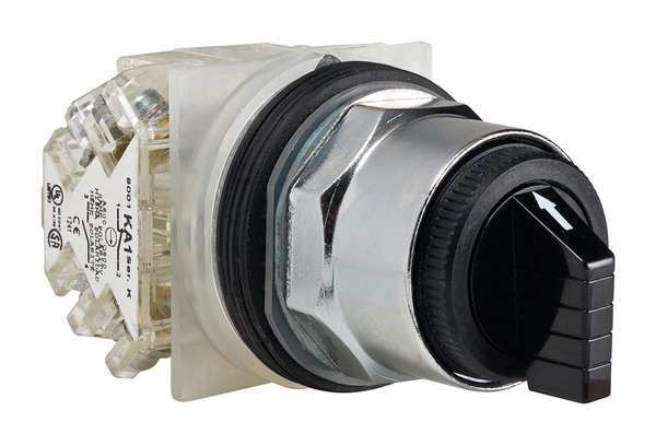 Non-Illum Selectr Swtch, 30mm, 3 Pos, Lever