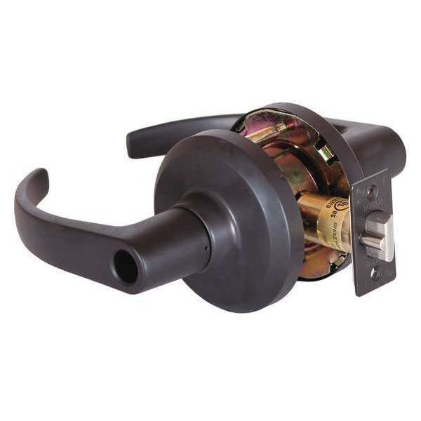 Door Lever Lockset, Oil Rubbed Bronze
