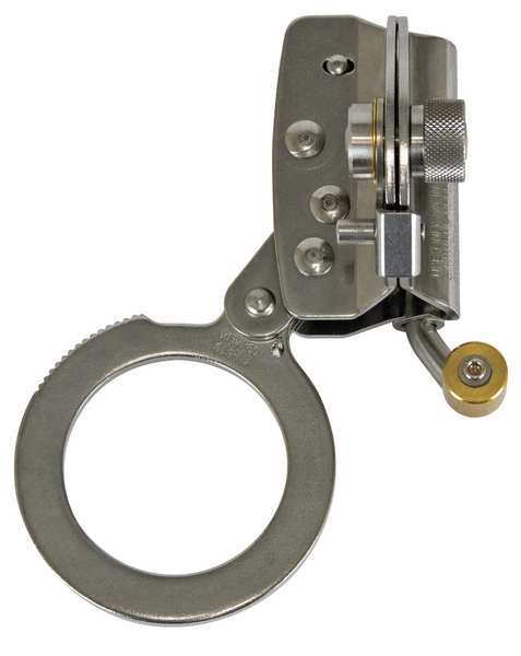 Rope Grab, For Rope Size 5/8 in, Stainless Steel, 310 lb Capacity