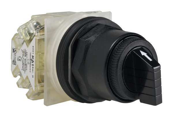 Non-Illum Selectr Swtch, 30mm, 3 Pos, Lever