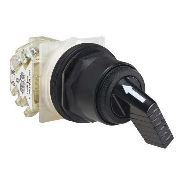 Non-Illum Selector Switch, Chrome, Ext Lvr