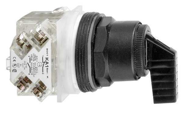 Non-Illum Select Switch, 30mm, Cam E, IP 65