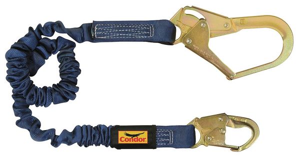 Shock Absorbing Lanyard, 4 ft. 6