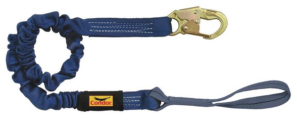 Shock Absorbing Lanyard, 4 ft. 6
