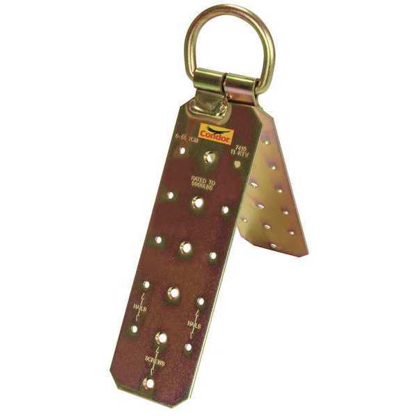 Roof Anchor, 20-1/2 In. L, 3 In. W