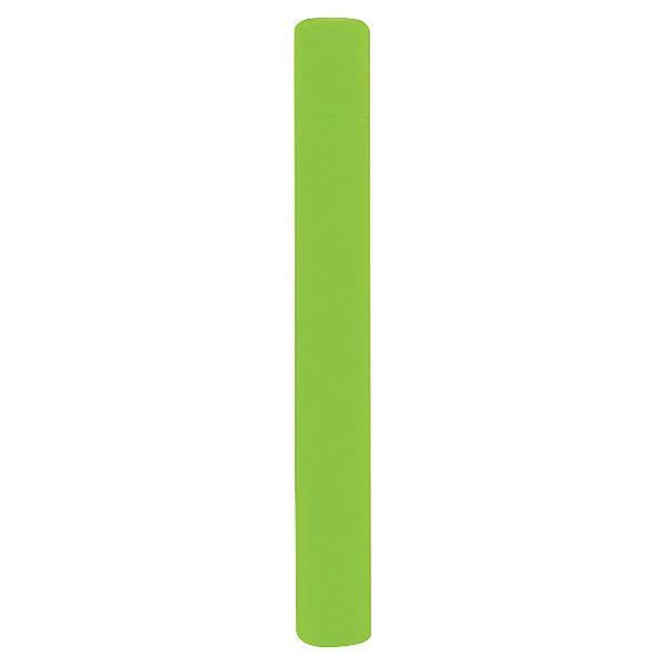 Post Sleeve, 7 In Dia., 72 In H, Lime Green