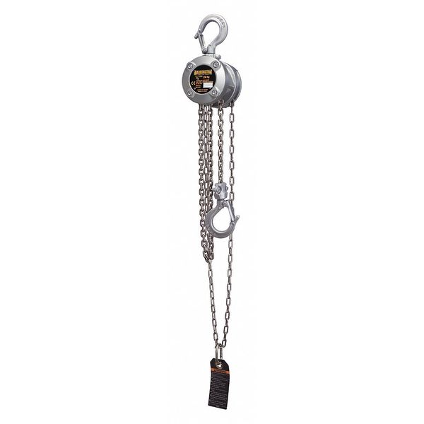 Mini Chain Hoist, 500 lb., 20 ft. Lift