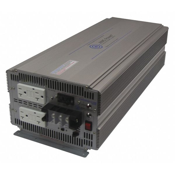 Inverter, Pure Sine Wave Form, 5000W Nominal Output, 120V AC Output Voltage, 2 Outlets