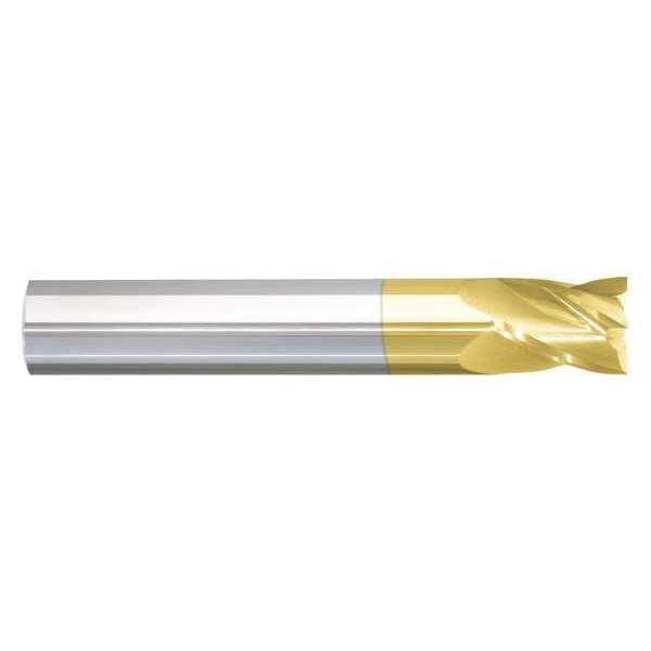 End Mill, 1 in.4 Flutes, TiN