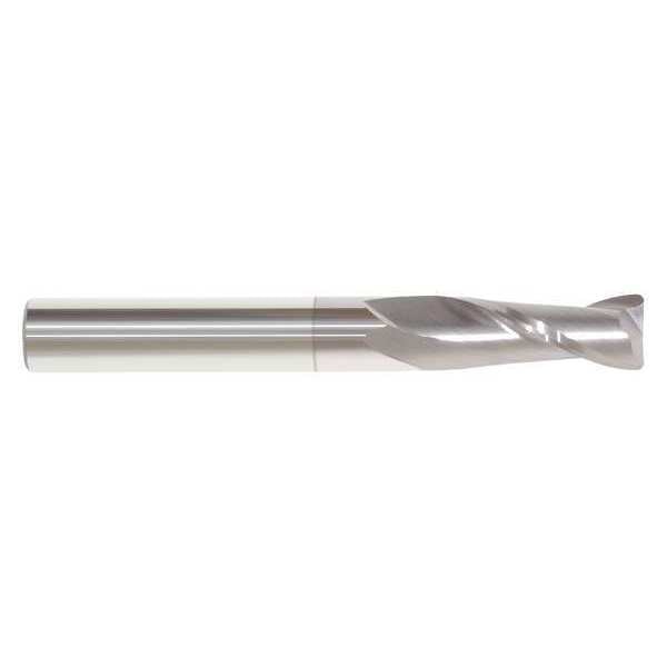End Mill, 1/8 in., 2 Flutes, TiCN