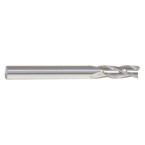 End Mill, 1/2 in.3 Flutes, Bright
