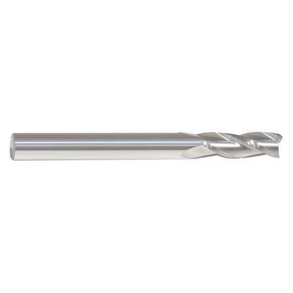 End Mill, 7/32 in.3 Flutes, Bright