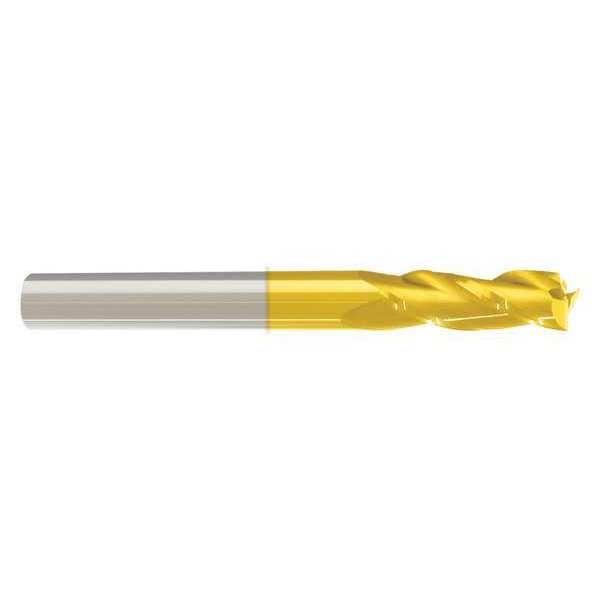End Mill, 1/2 in.3 Flutes, TiN
