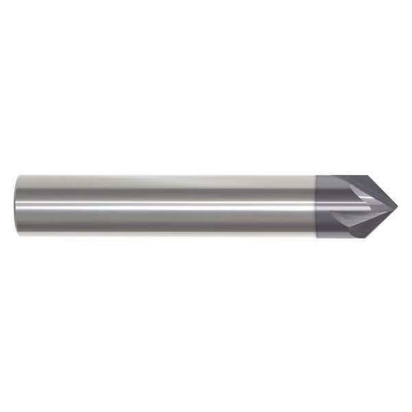 Chamfer End Mill, 1/2 in. Dia, Carbide, 209