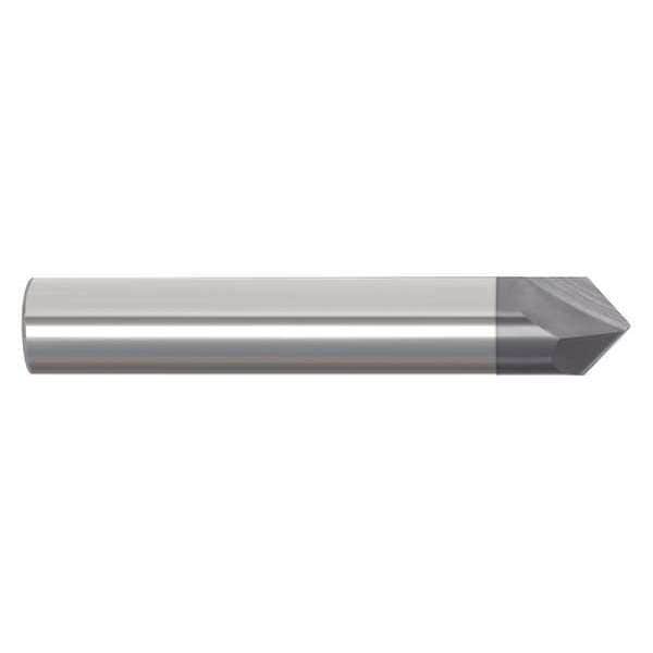 Chamfer End Mill, 1/8 in. Dia, Carbide, 209