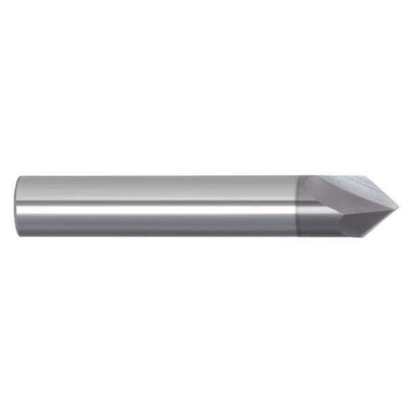 Chamfer End Mill, 1/8 in. Dia, Carbide, 209
