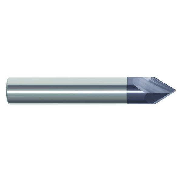 Chamfer End Mill, 1/4 in. Dia, Carbide, 209