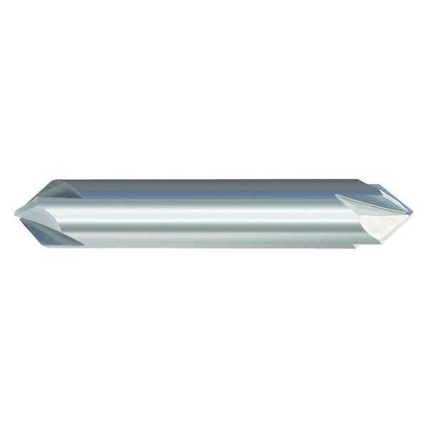 Chamfer End Mill, 1/8 in. Dia, Carbide, 209